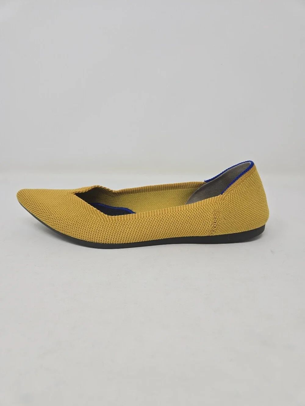 Rothys The Poiny Yellow Ballet Flats Size 6.5